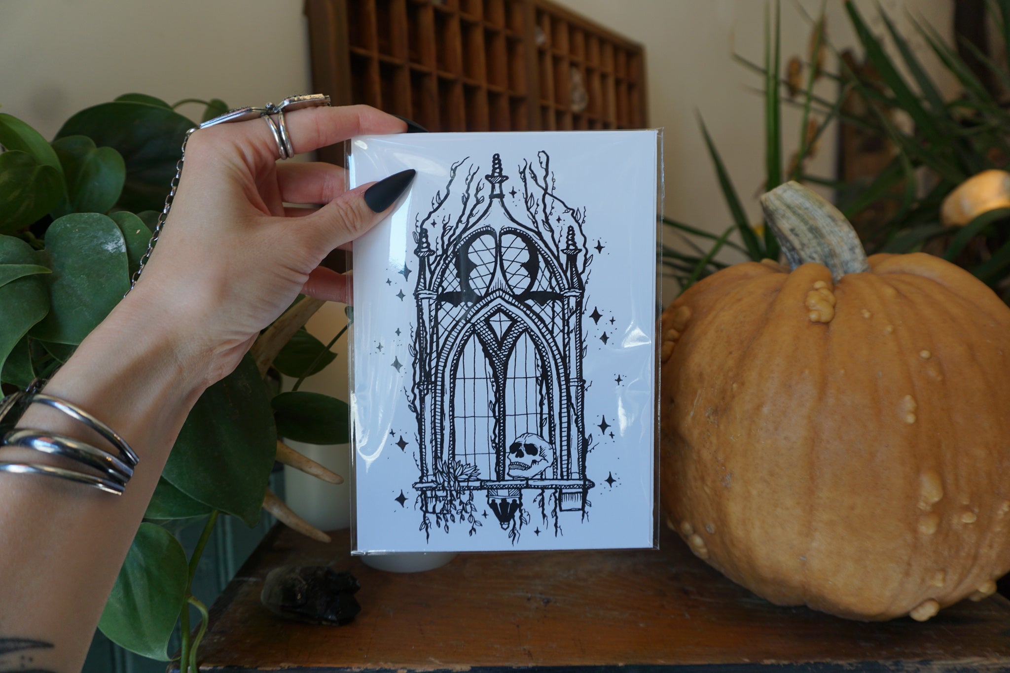Gothic Window Print