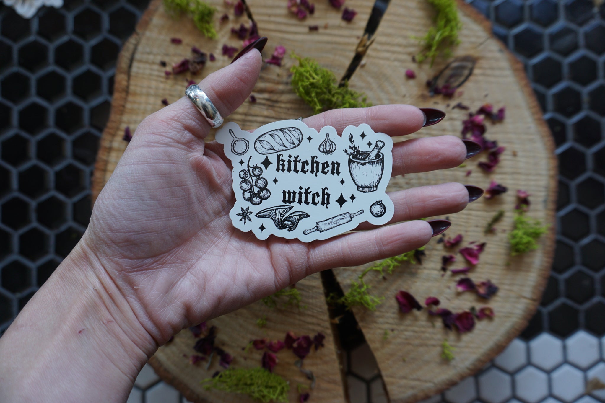 3" "Kitchen Witch" Sticker