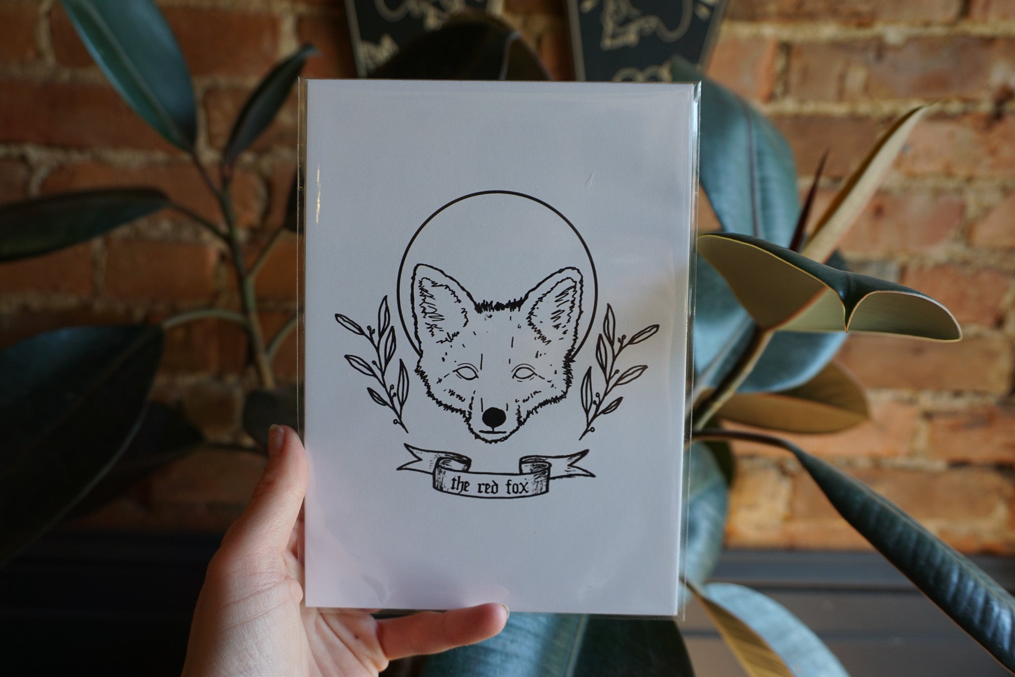 "The Red Fox" Print