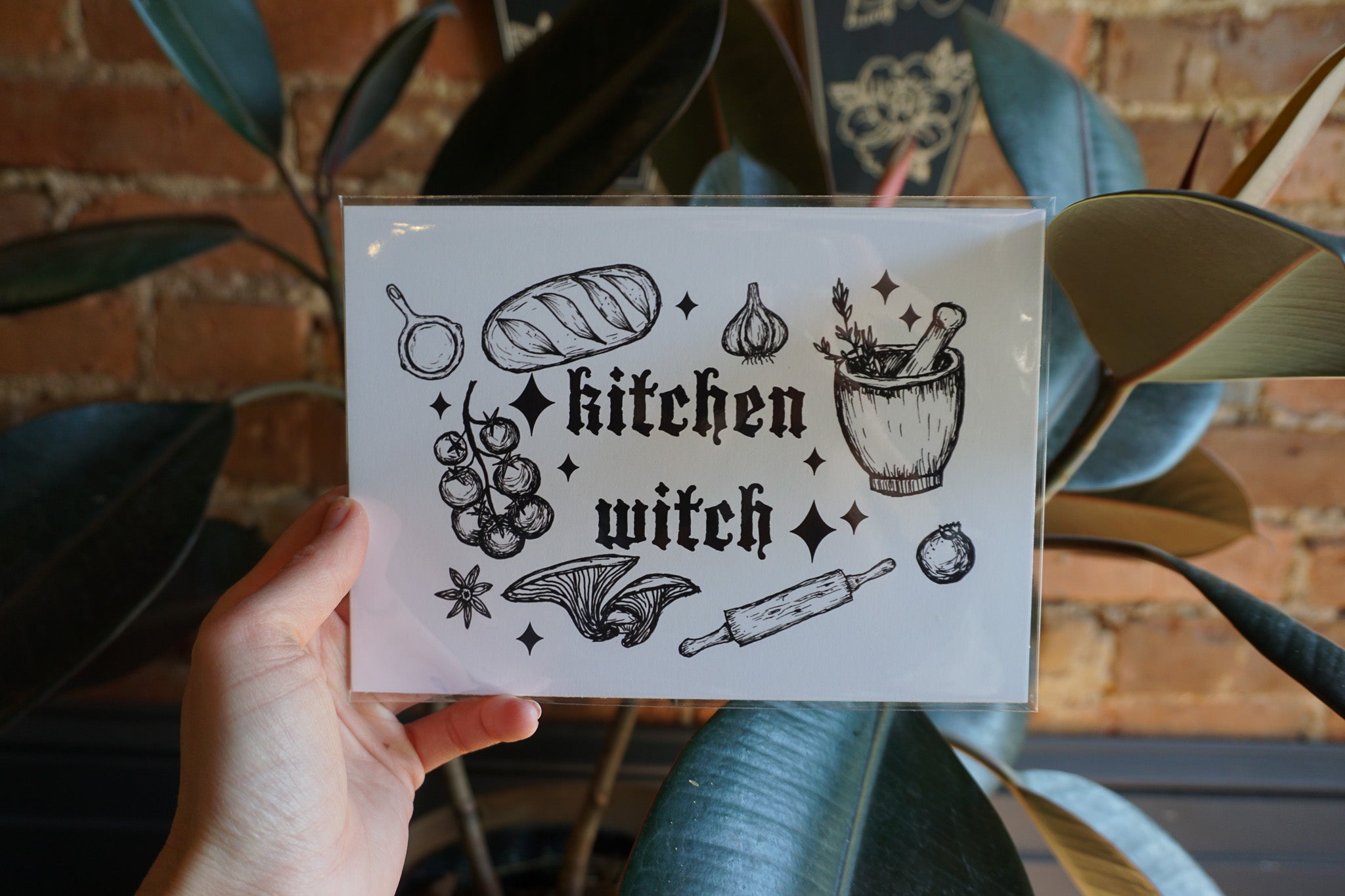 "Kitchen Witch" Print