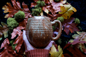 18oz Pumpkin Mug - Spice Glaze