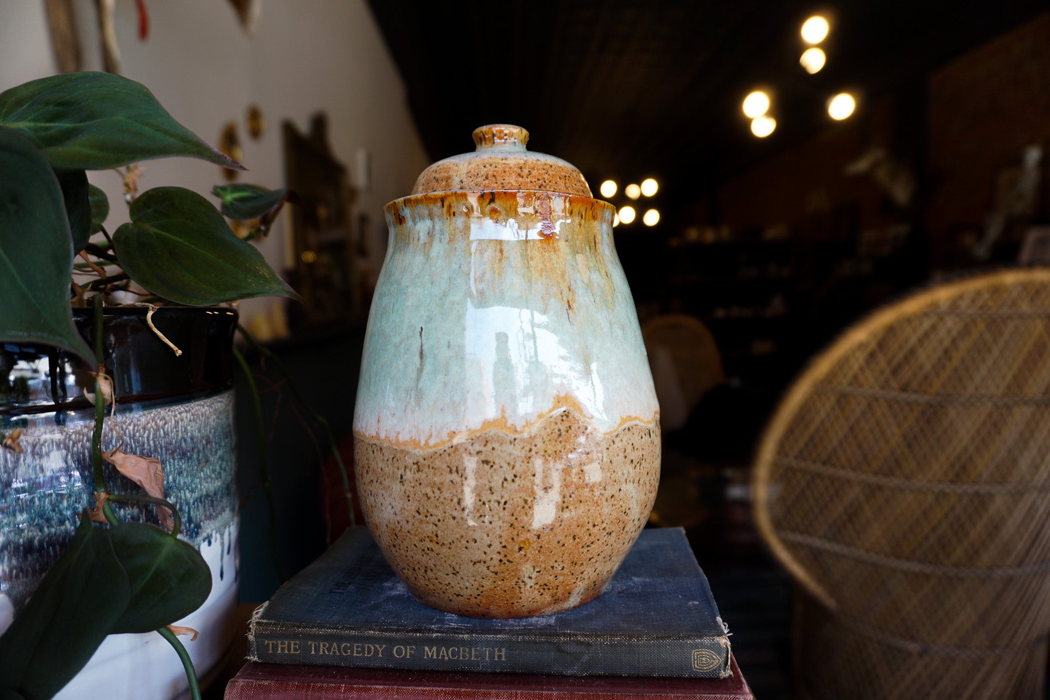 Large Lidded Jar