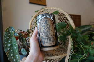 12oz Domed Bat Tumbler