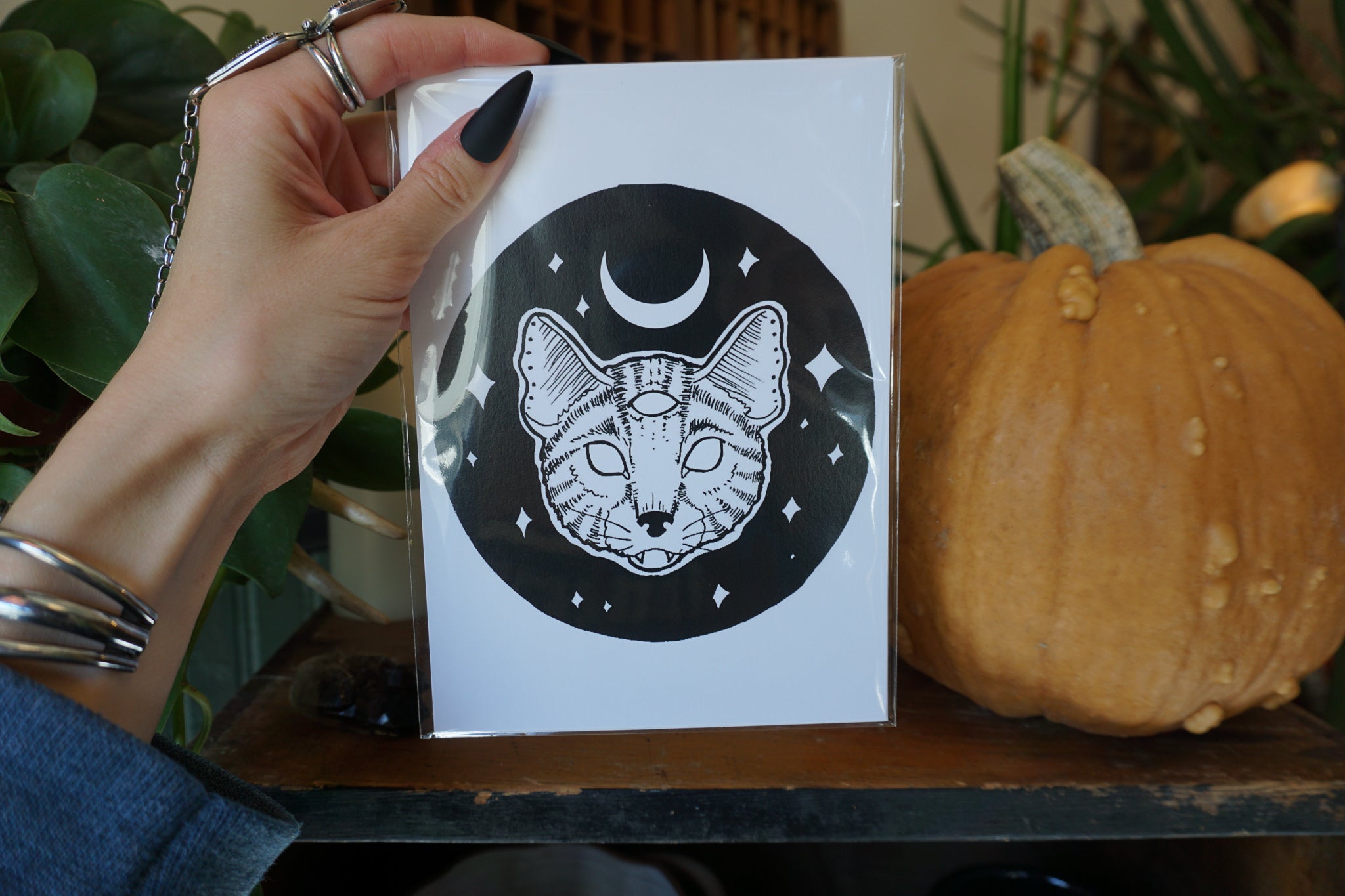 the witches familiar print